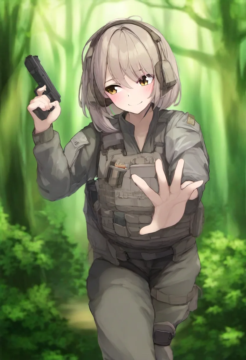 ちょろい女兵士