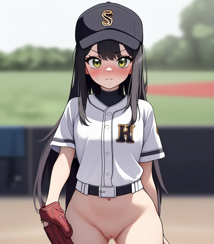 ノーパン始球式女子1
