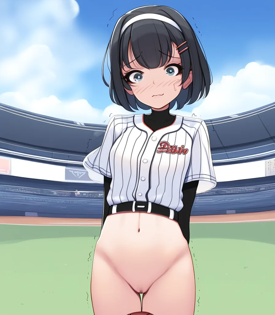 ノーパン始球式女子15