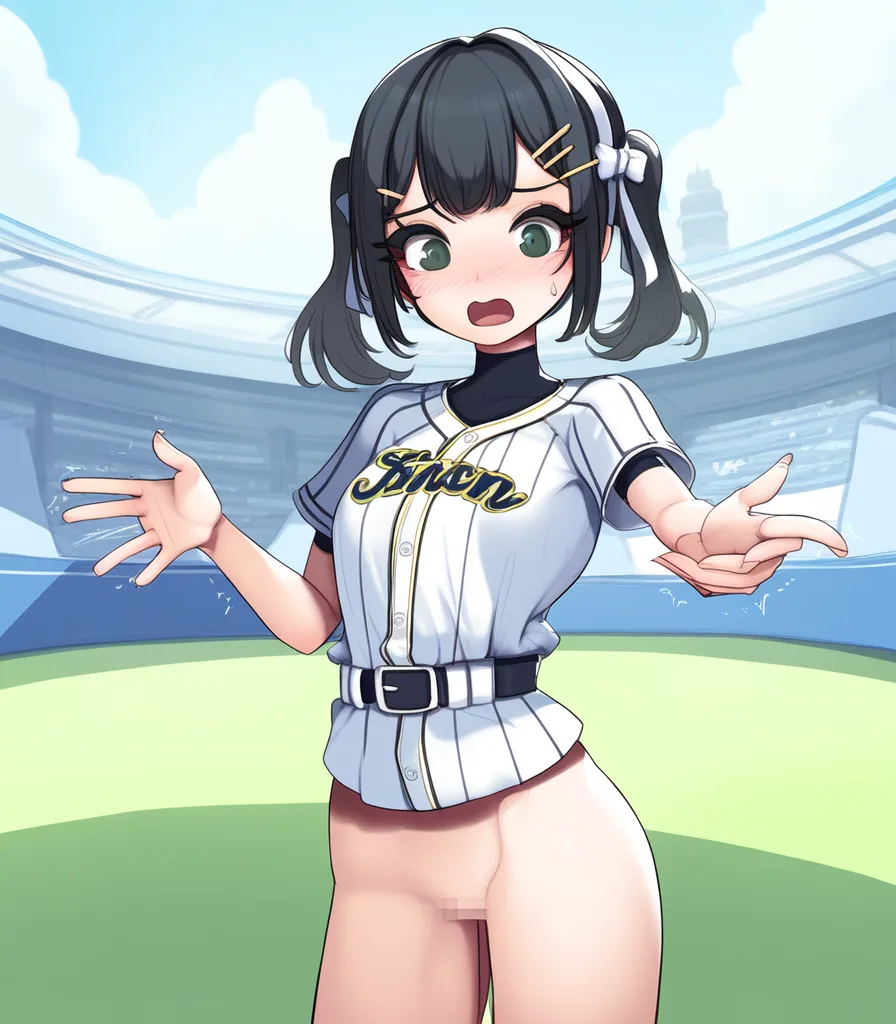 ノーパン始球式女子8