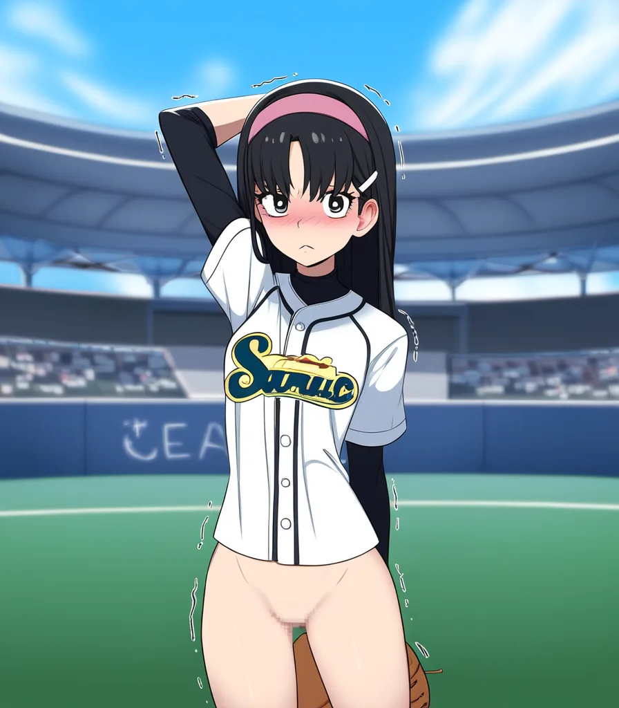 ノーパン始球式女子62