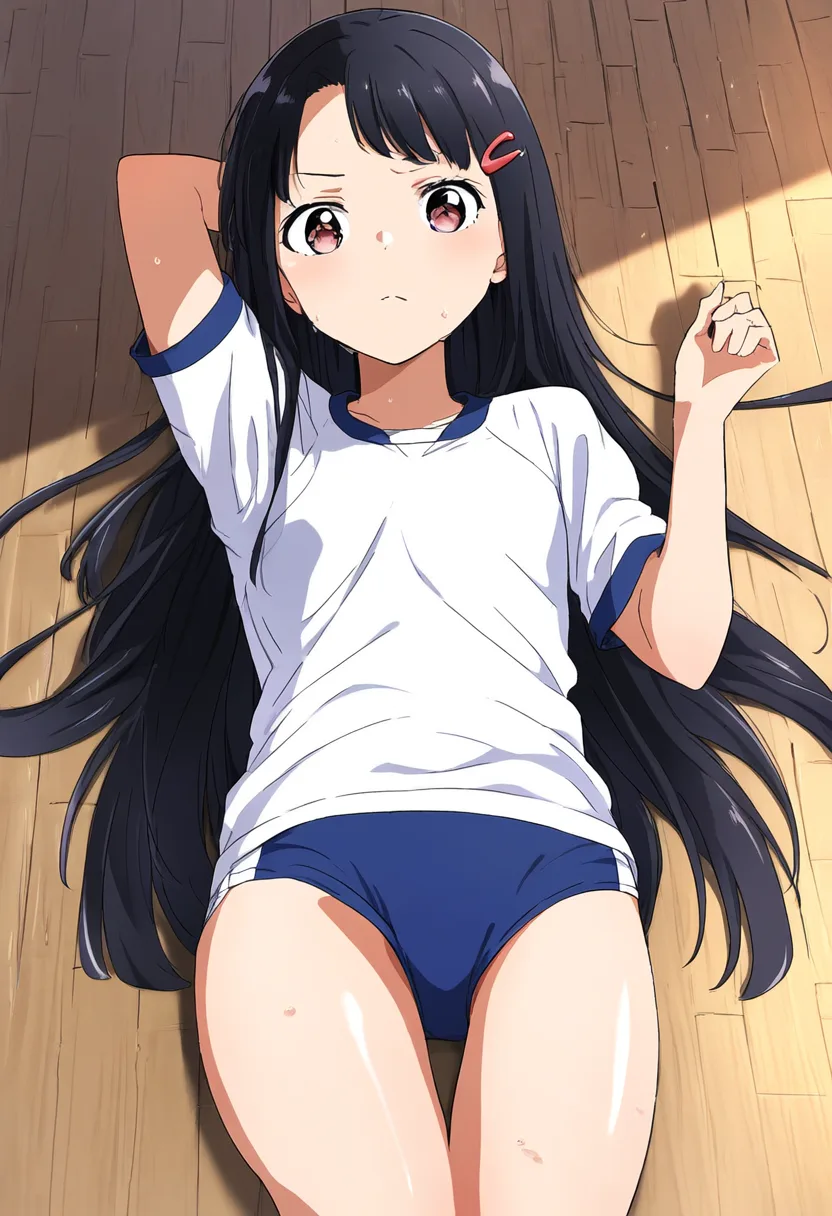 アジア系女性と寝技