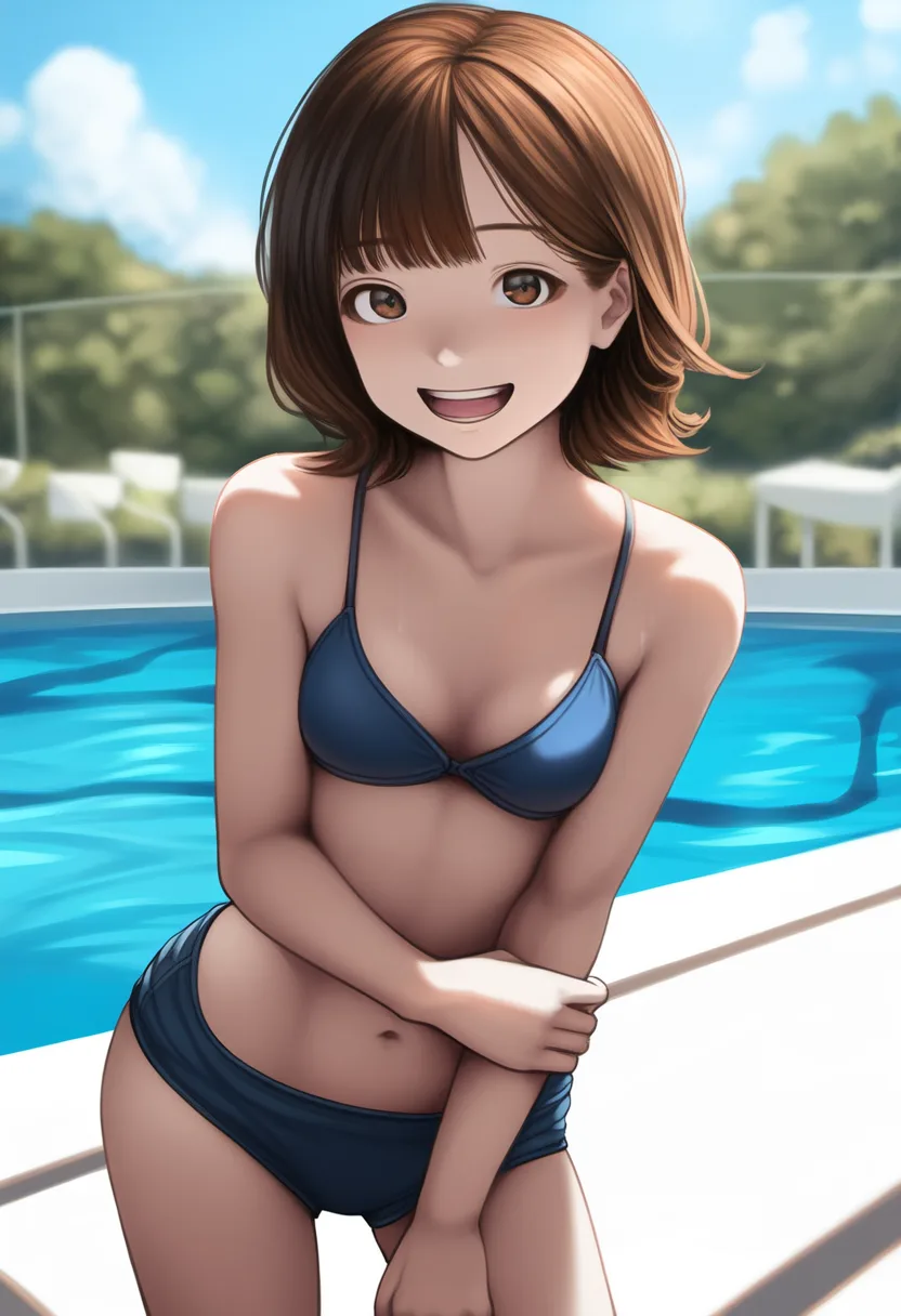 茶髪女子２