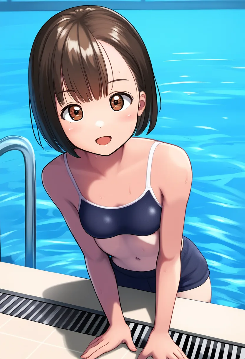 茶髪女子１