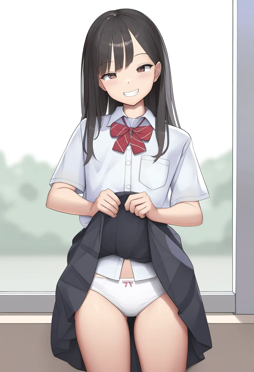 煽る女学生