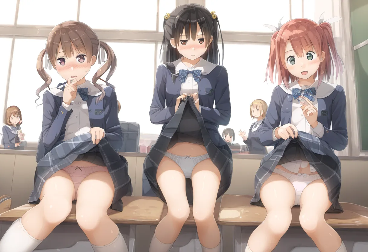 なんか普通に見せてくれる三人。
