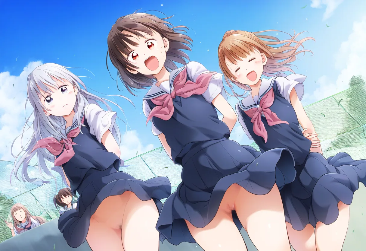 やらかし女子3人が全員美女。
