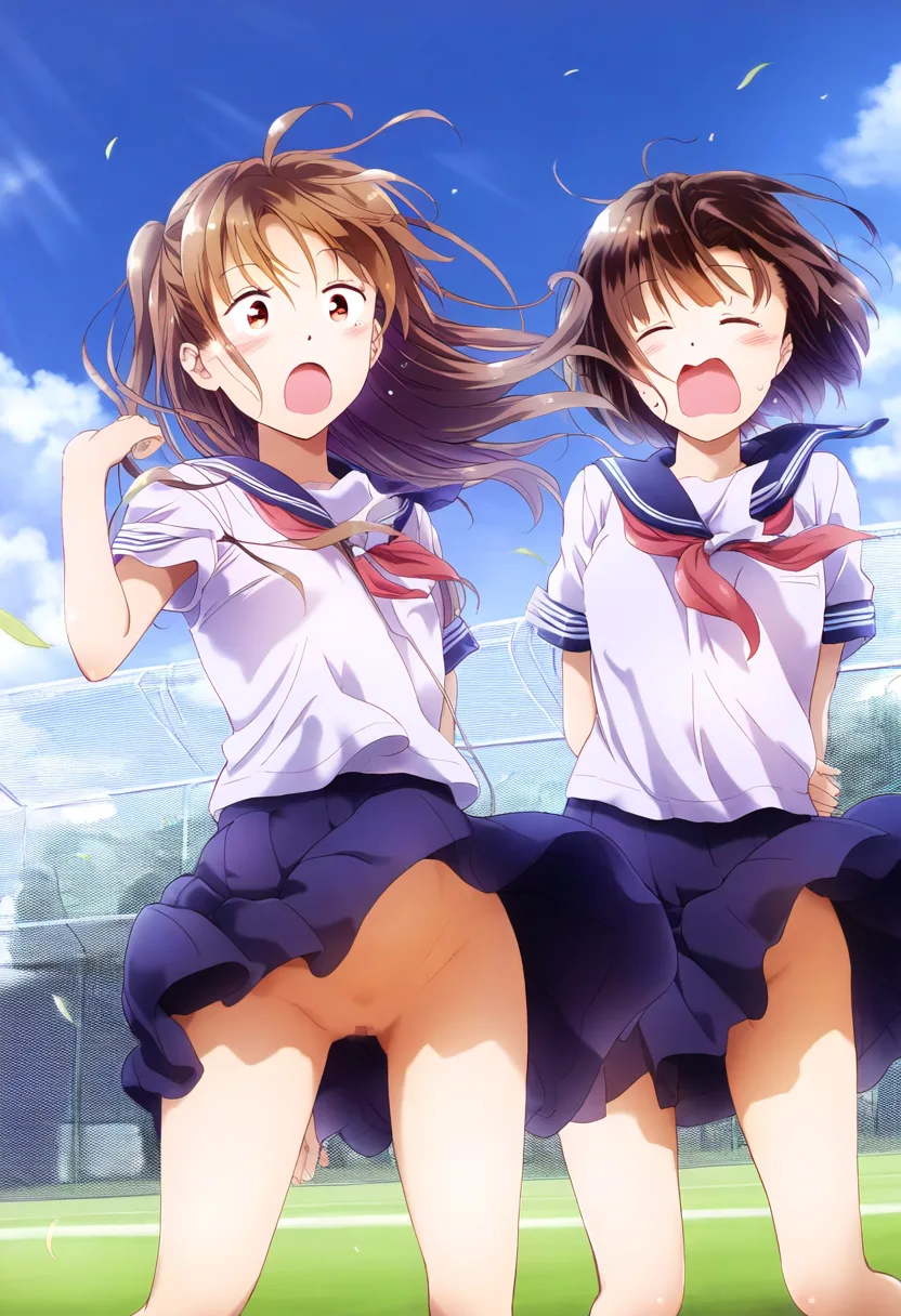 二人ともやらかした女子たち。