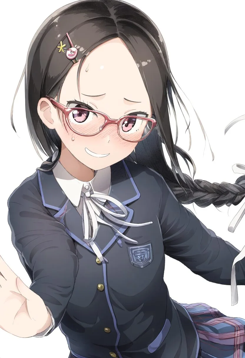 眼鏡委員長どのが教室で踊る