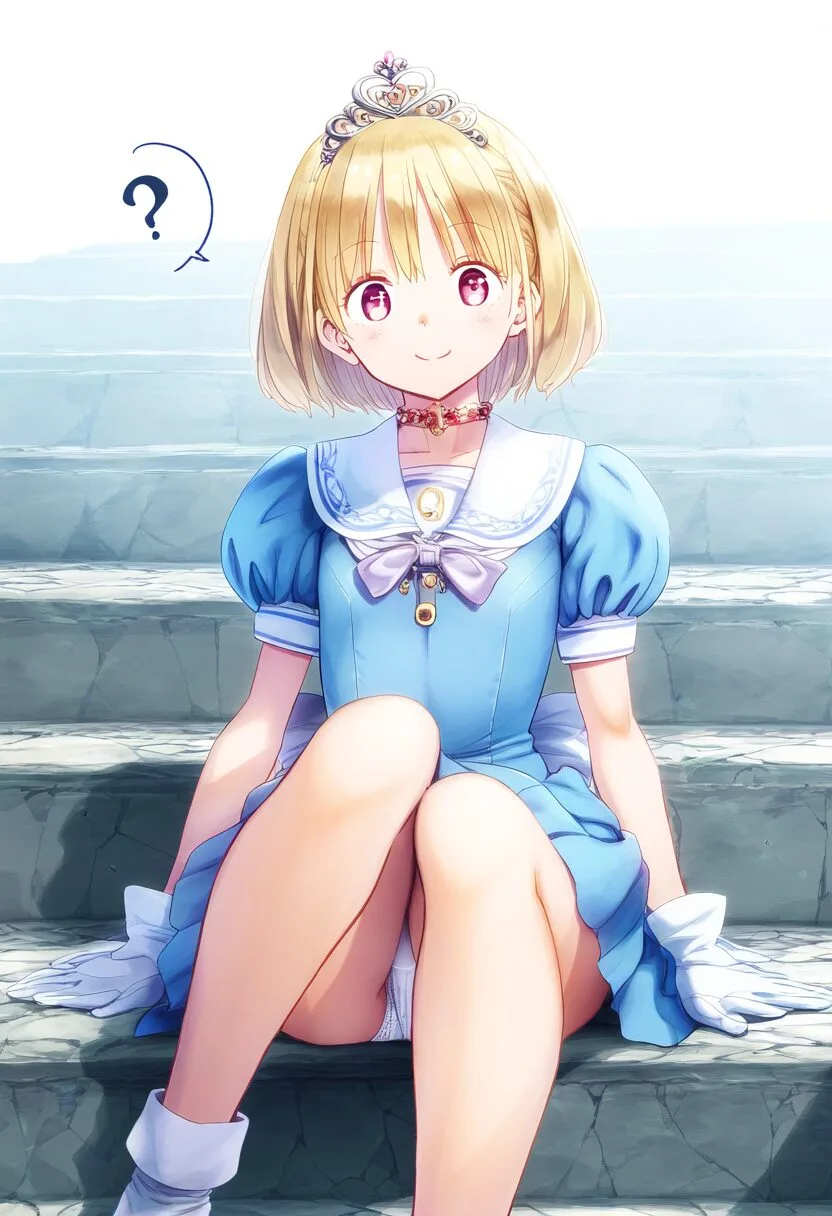 パンツが可愛い可愛い姫