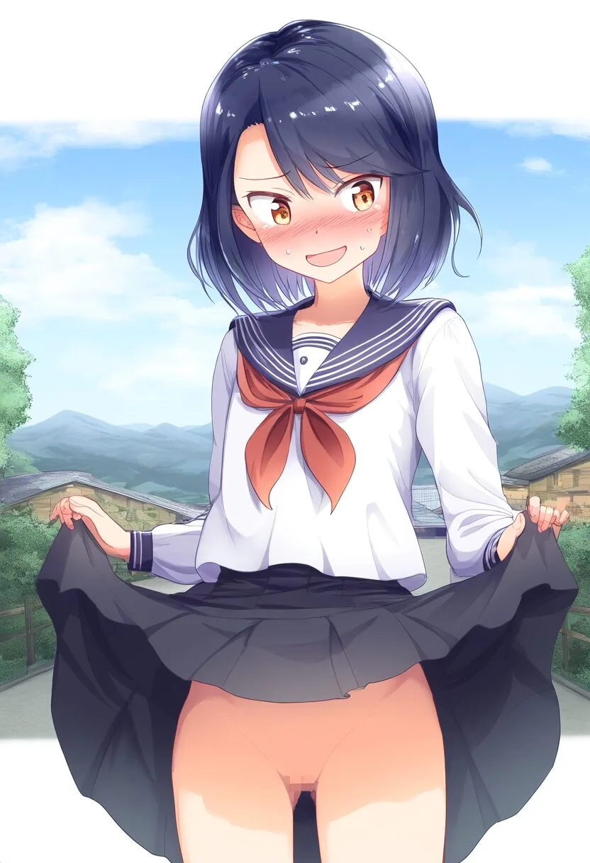 可愛い女子は見せてくれている