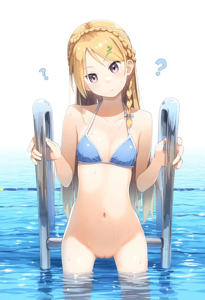 金髪ガールは脱げちゃってるが無自覚