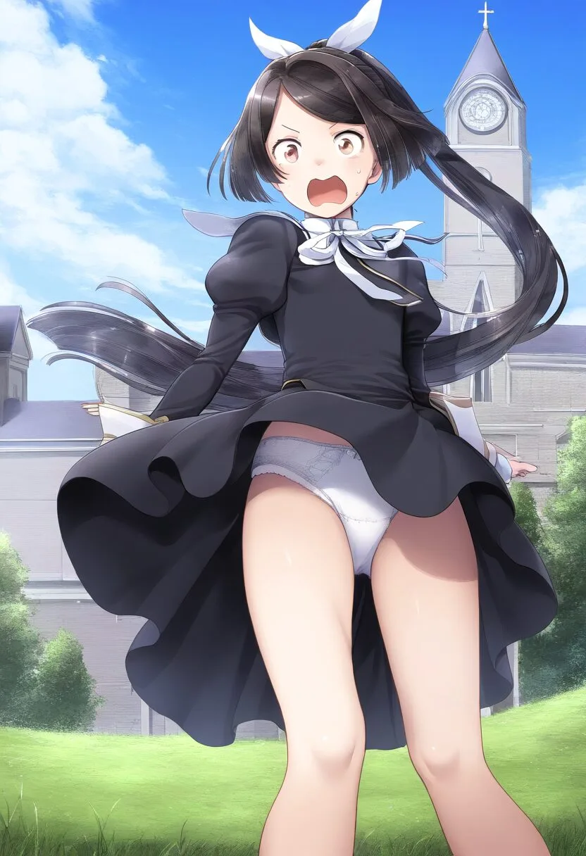 シスターの谷口みつきのパンチラ