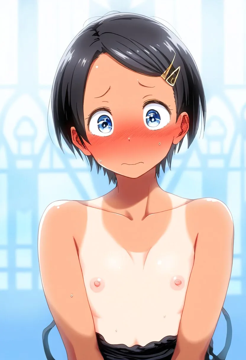おっぱい見えてるスポーティーな女子