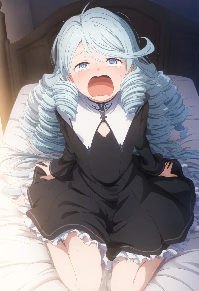 銀髪の女の子はオナニー中