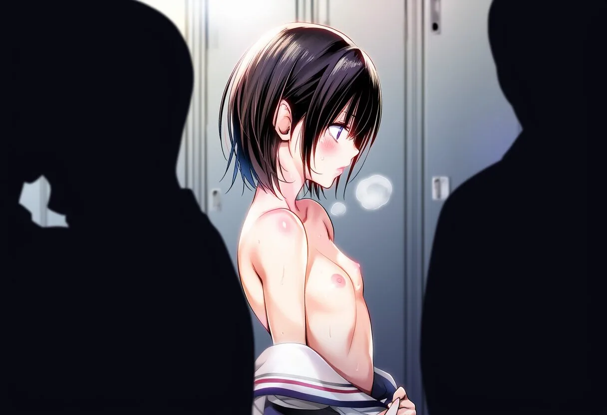 可愛い女子は罰ゲームでおっぱい晒す